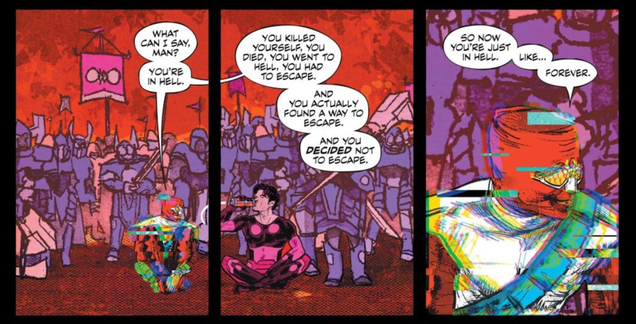 Illustration for article titled The legacies of Stan Lee and Jack Kirby square off in DC’s Mister Miracle #12